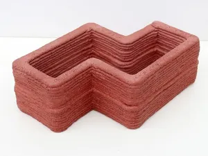 Iron oxide red pigments from LANXESS have proven their worth in 3D concrete formulations.